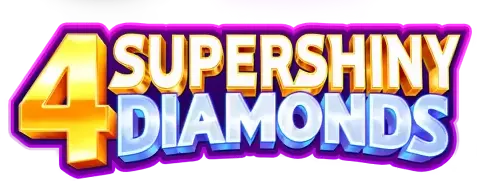 4 Supershiny Diamonds: Hold and Win slot logo